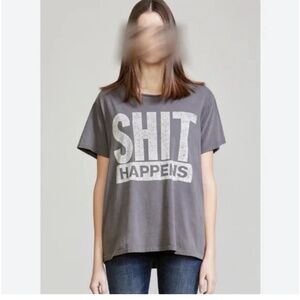 R13 Sh*t Happens Boy Tee in medium M